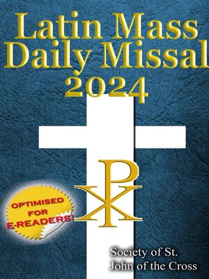 cover image of The Latin Mass Daily Missal 2024
